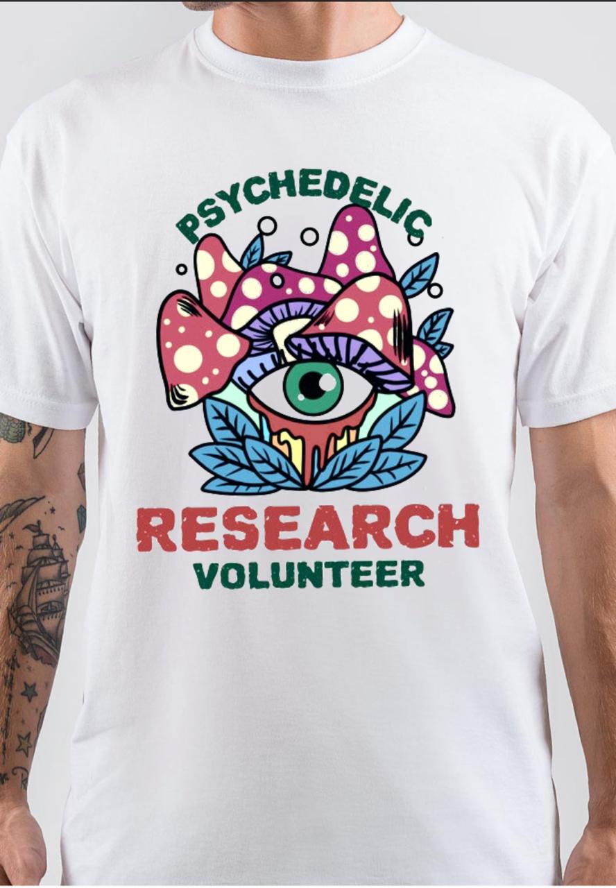 Psychedelic Research Volunteer T-Shirts Hoodie, Sweatshirt | CoreVibeTees.com