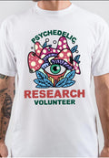 Psychedelic Research Volunteer T-Shirts Hoodie, Sweatshirt | CoreVibeTees.com