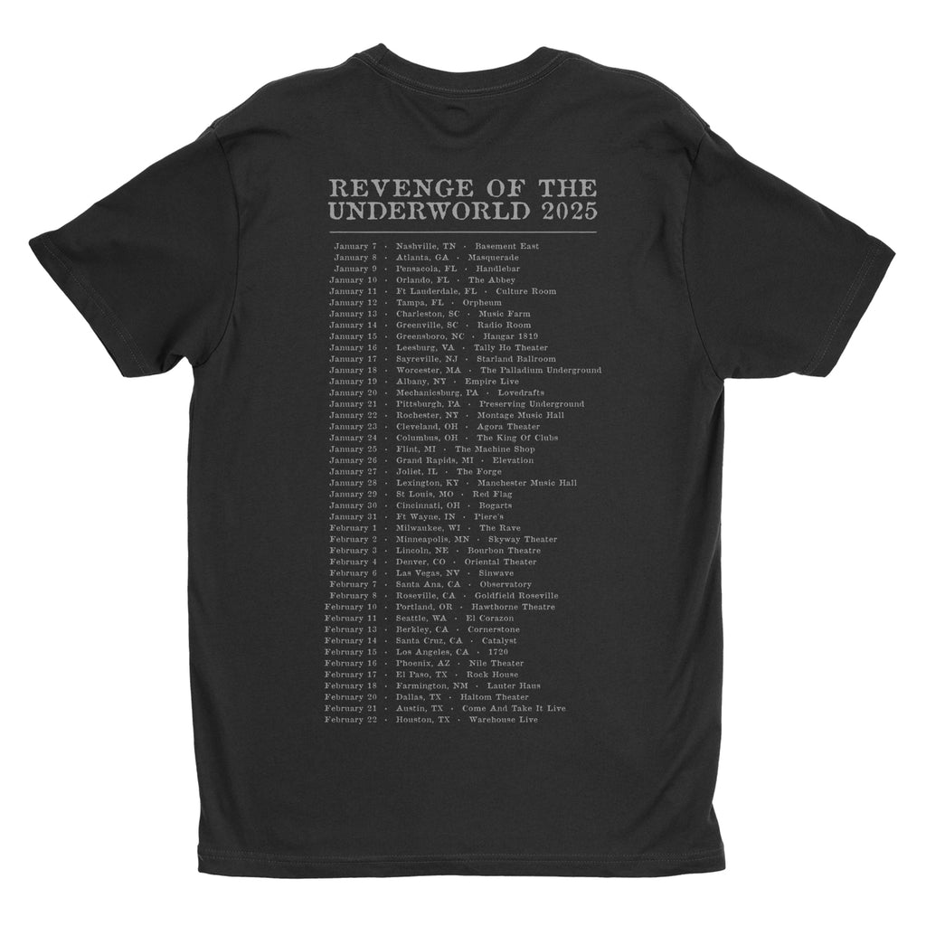 Psycroptic - Revenge Of The Underworld Tour 2025 t-shirt Hoodie, Sweatshirt | CoreVibeTees.com (Image 3)