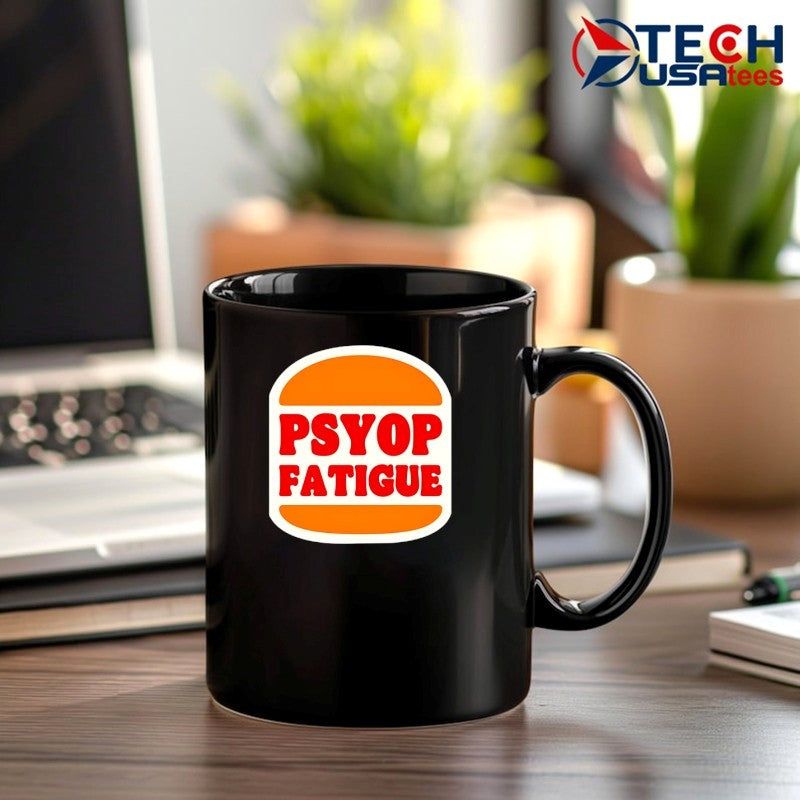 Psyop Fatigue Burger King logo shirt