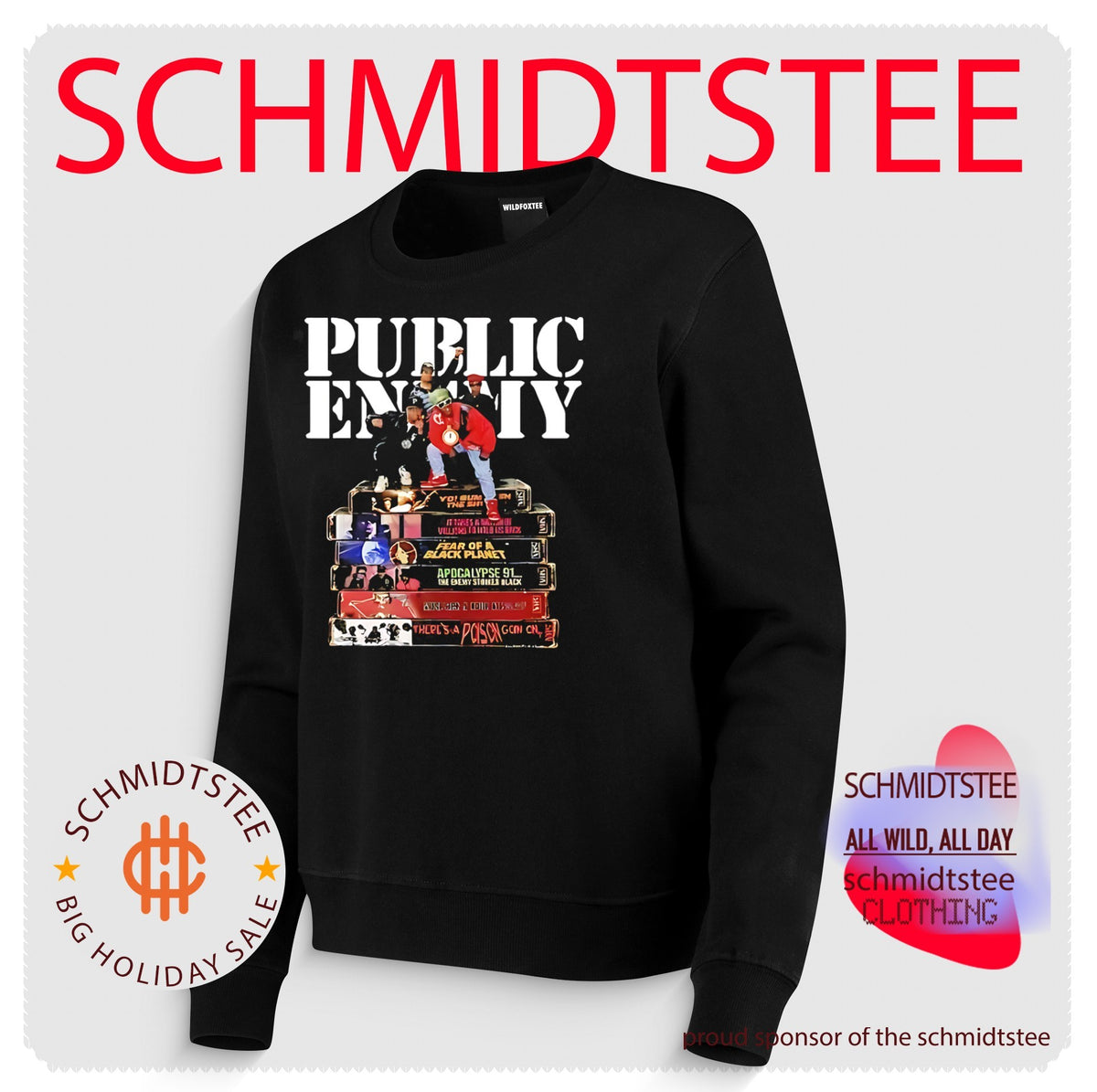 Public Enemy 90s shirt