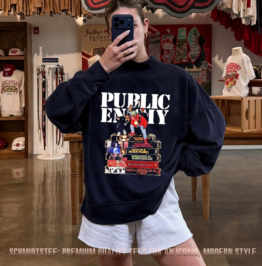 Public Enemy 90s shirt