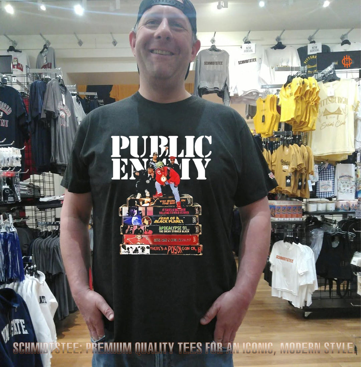 Public Enemy 90s shirt