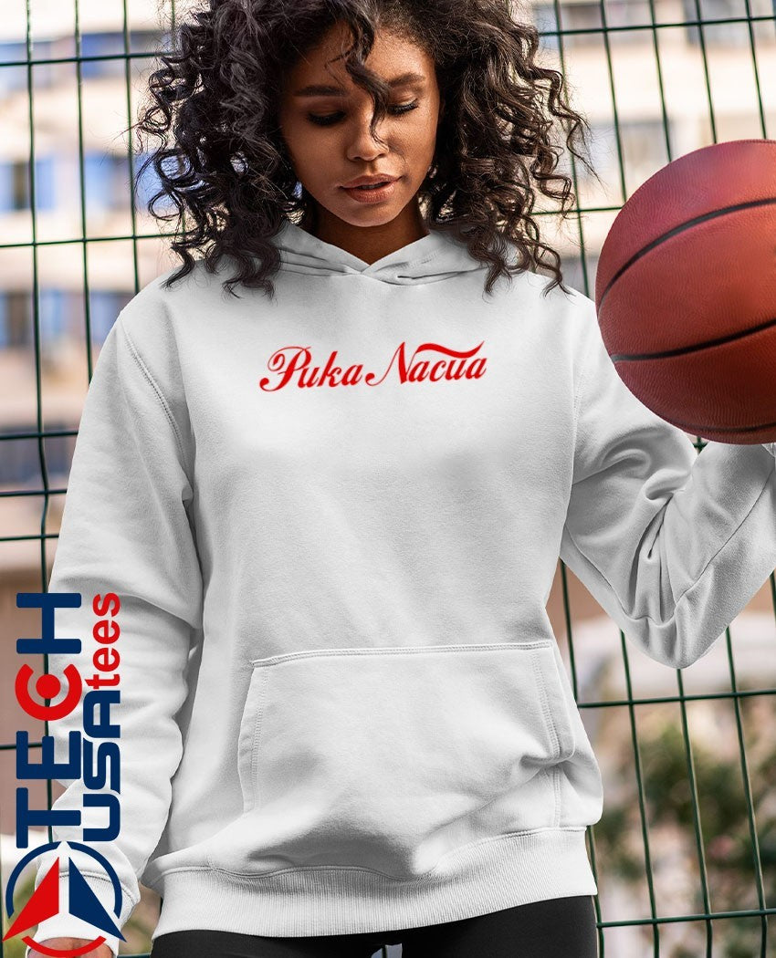 Puca Nacua Cola logo shirt
