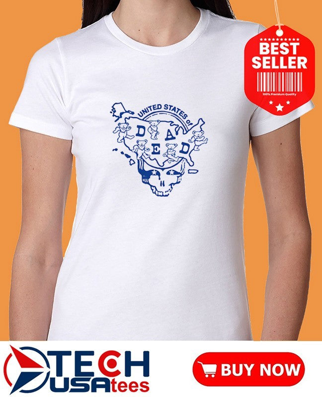 Puerto Rico Grateful Dead United States of Dead shirt