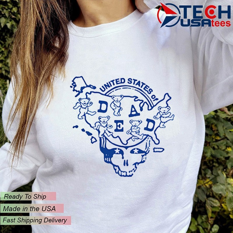 Puerto Rico Grateful Dead United States of Dead shirt