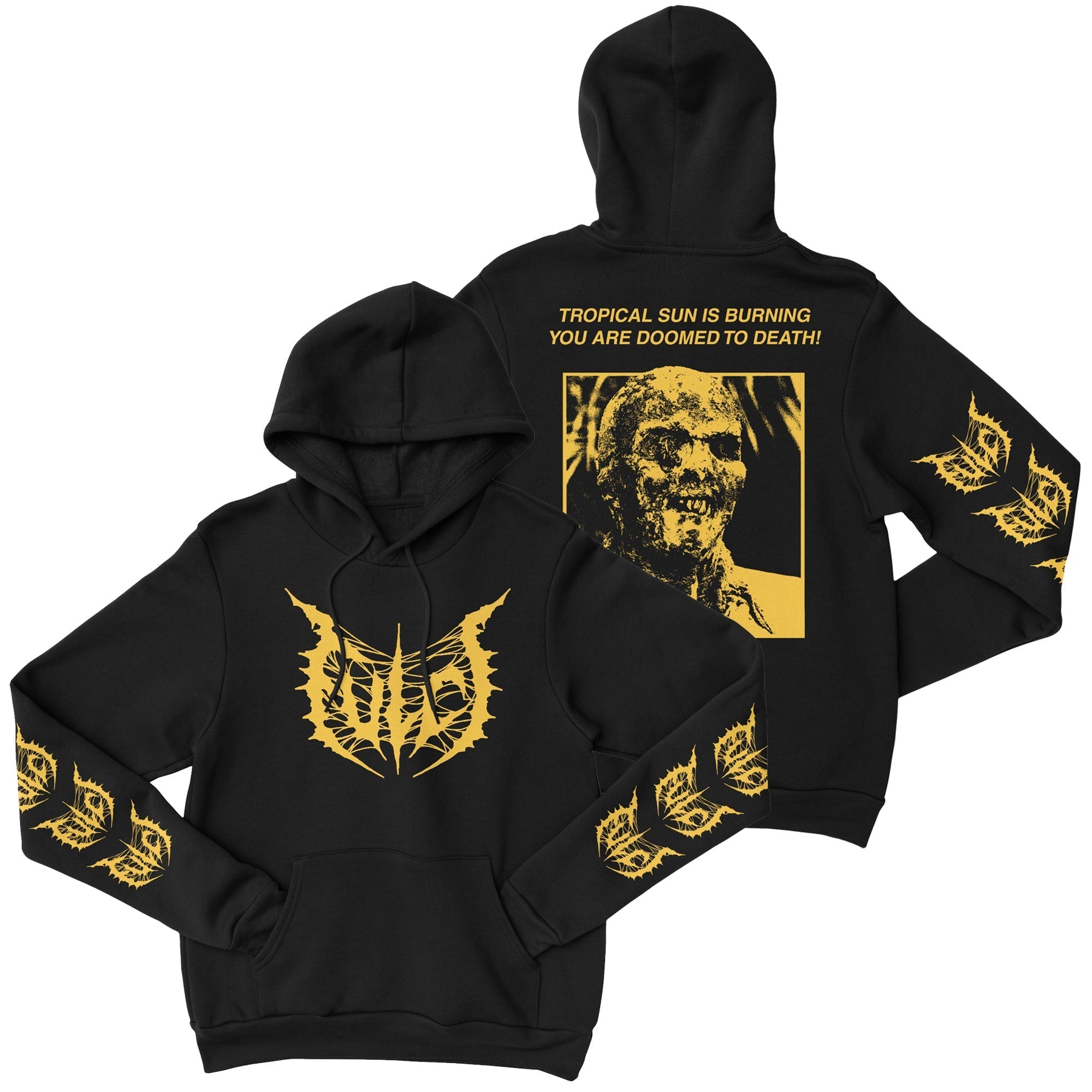 Fulci - Zombi 2 pullover hoodie T-Shirts, Sweatshirt | CoreVibeTees.com (Image 1)