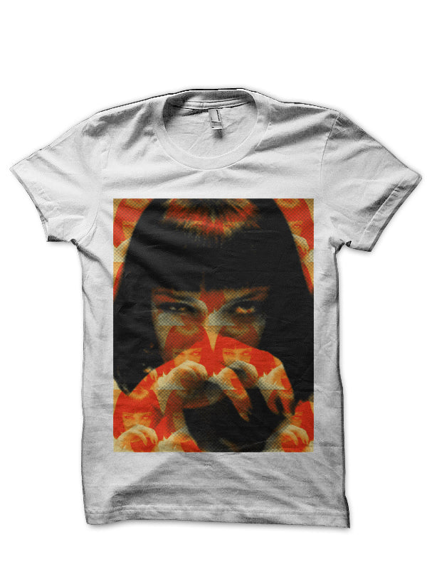 Mia Wallace Pulp Fiction Uma Thurman T-Shirt Hoodie, Sweatshirt | CoreVibeTees.com