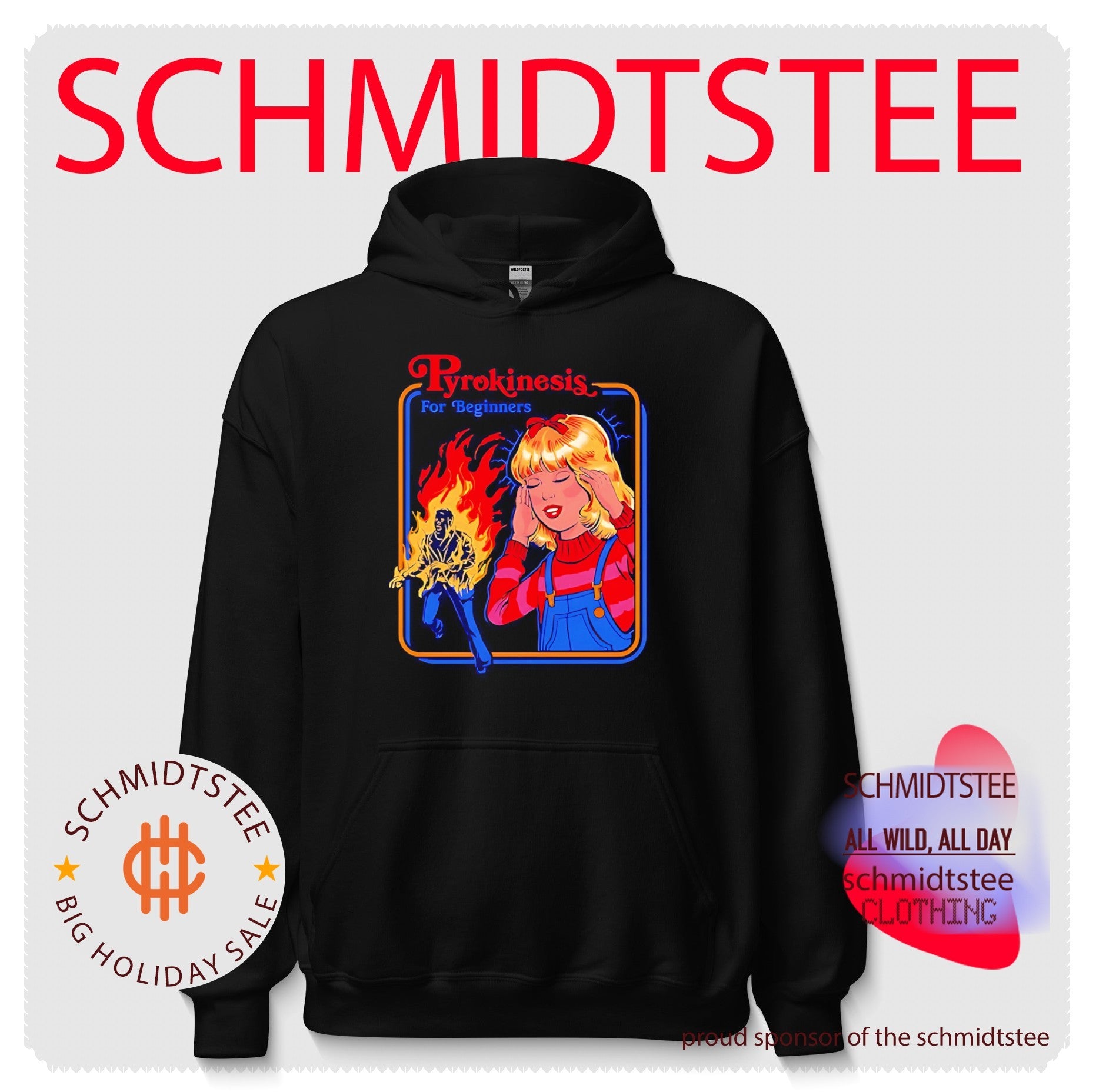 Pyrokinesis for geginners fire girl shirt