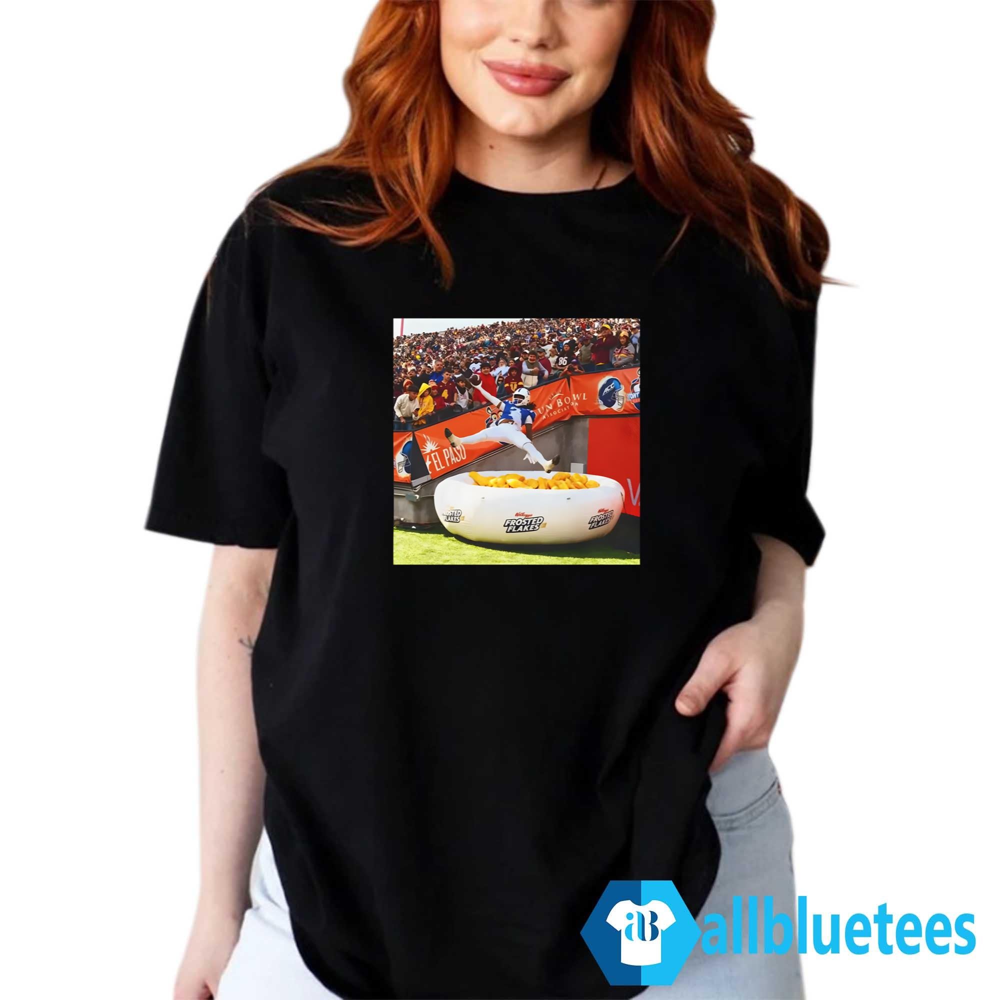 Que’Sean Brown Frosted Flakes Leap Shirt