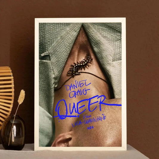 Queer Movie Drew Starkey and Daniel Craig Poster | Queer LGBT Poster | Lovers Wall Print Collection Art, Gaming Character Print, Home Decor