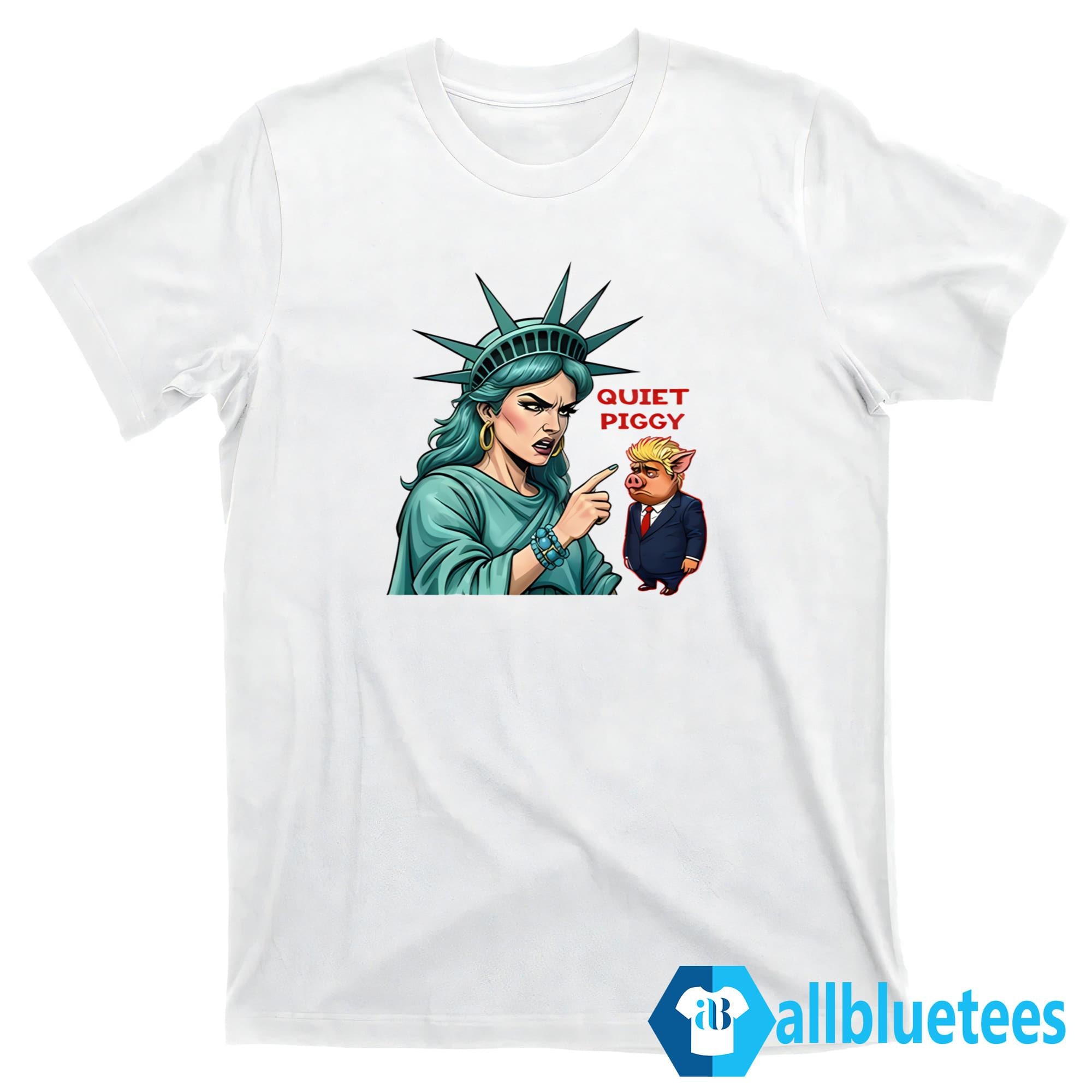 Quiet Piggy Liberty Shirt