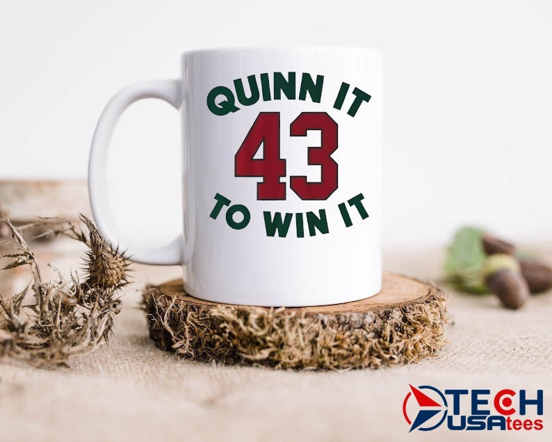 Quinn Hughes #43 Minnesota Wild Quinn it to win it shirt