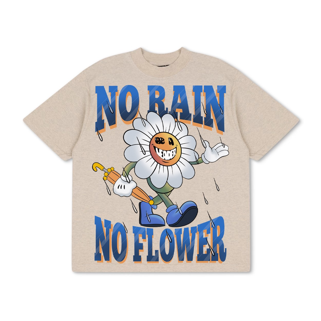 NO RAIN NO FLOWER TEE - [MOCK NECK] Hoodie, Sweatshirt | CoreVibeTees.com (Image 4)