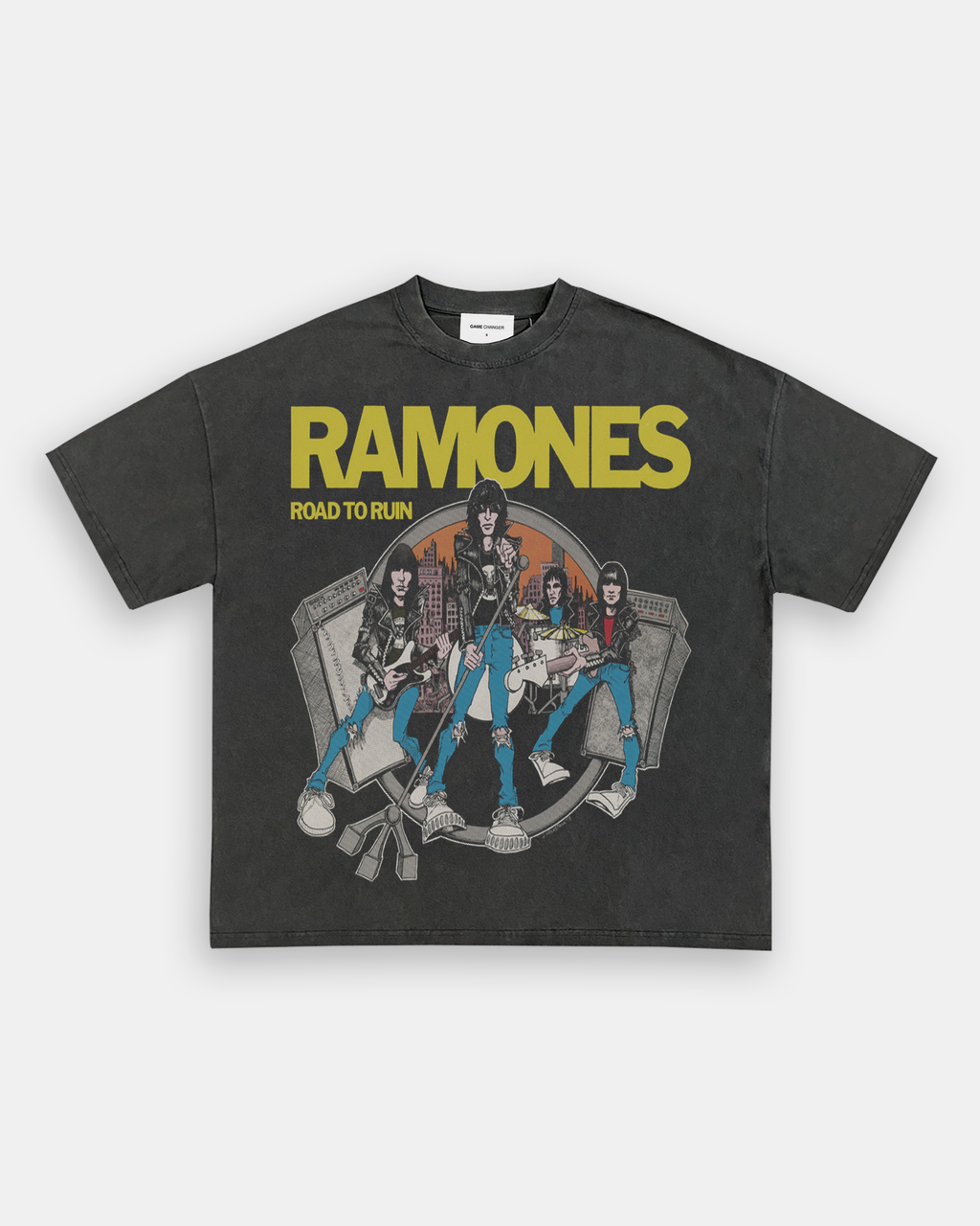 RAMONES ROAD TO RUIN TEE Hoodie, Sweatshirt | CoreVibeTees.com (Image 2)