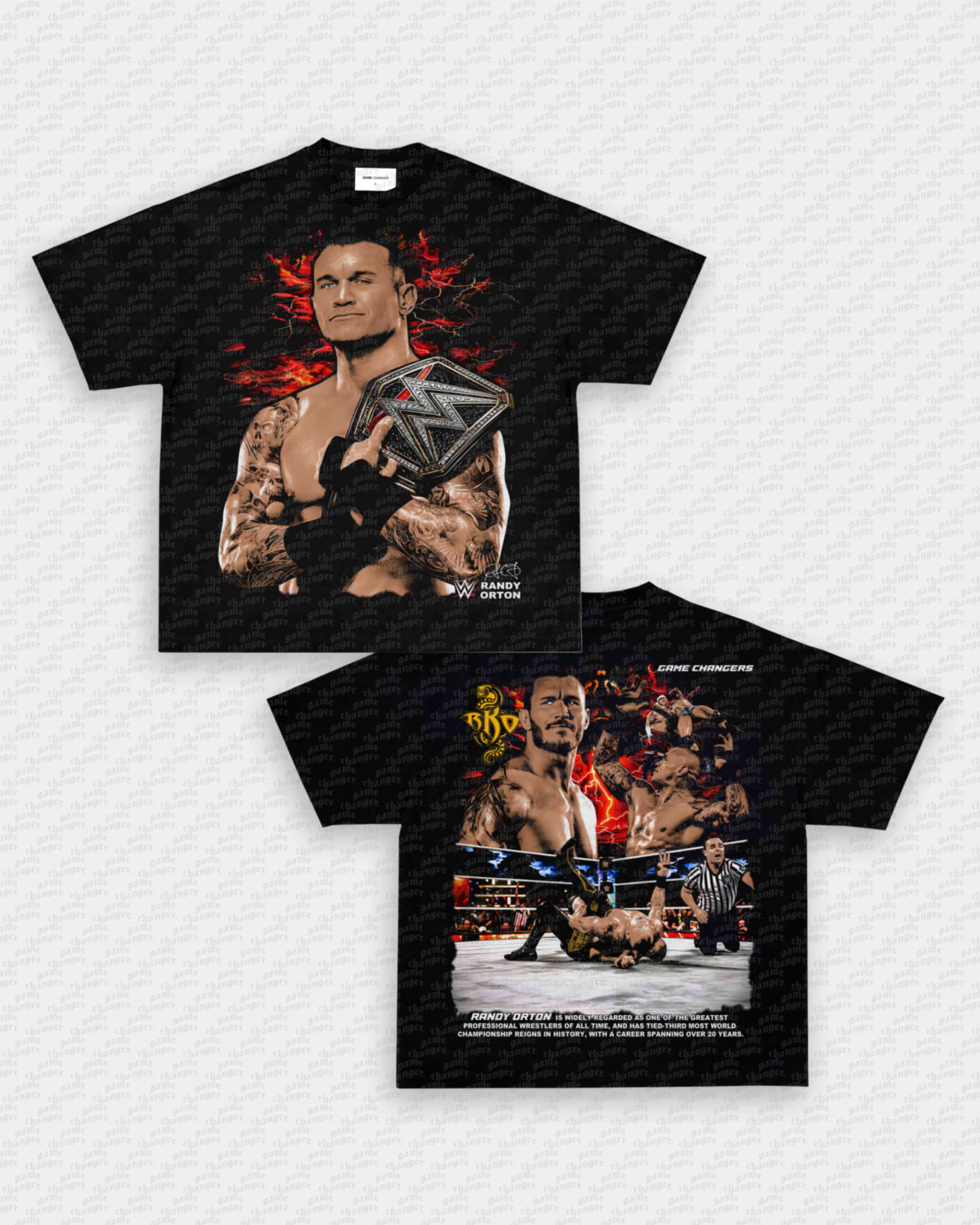 RANDY ORTON V3 TEE - [DS] Hoodie, Sweatshirt | CoreVibeTees.com (Image 1)