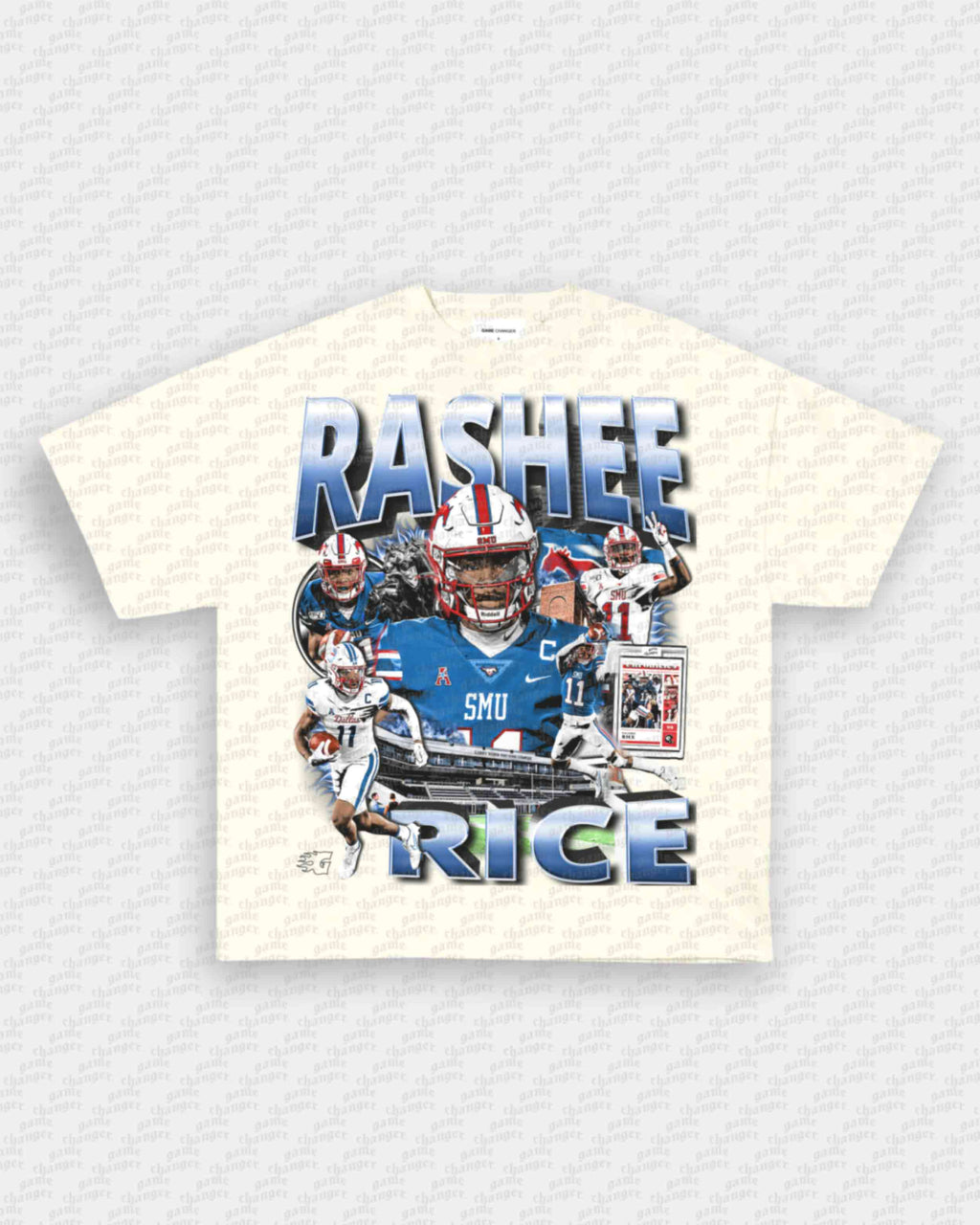 RASHEE RICE - SMU TEE Hoodie, Sweatshirt | CoreVibeTees.com (Image 3)