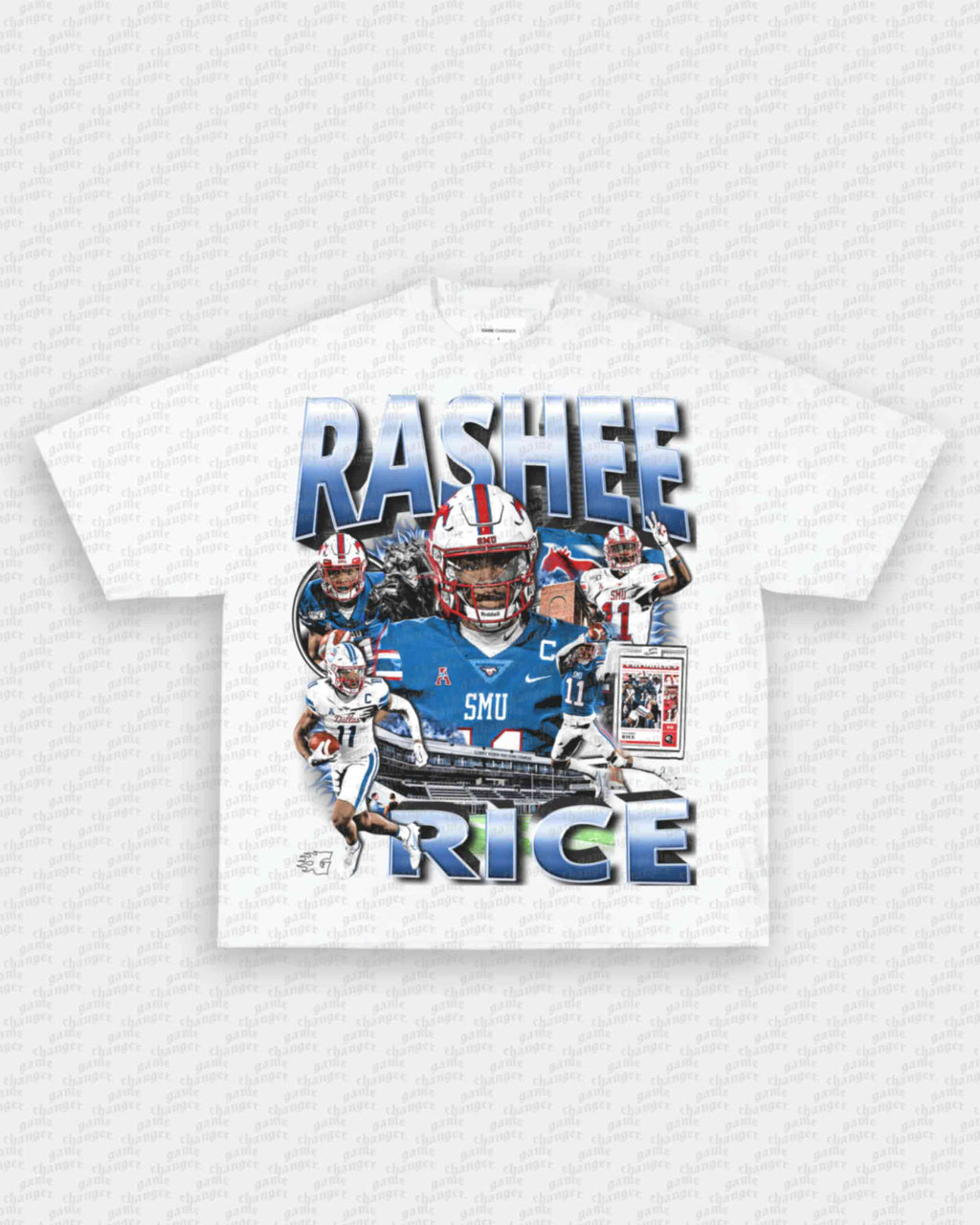 RASHEE RICE - SMU TEE Hoodie, Sweatshirt | CoreVibeTees.com (Image 2)