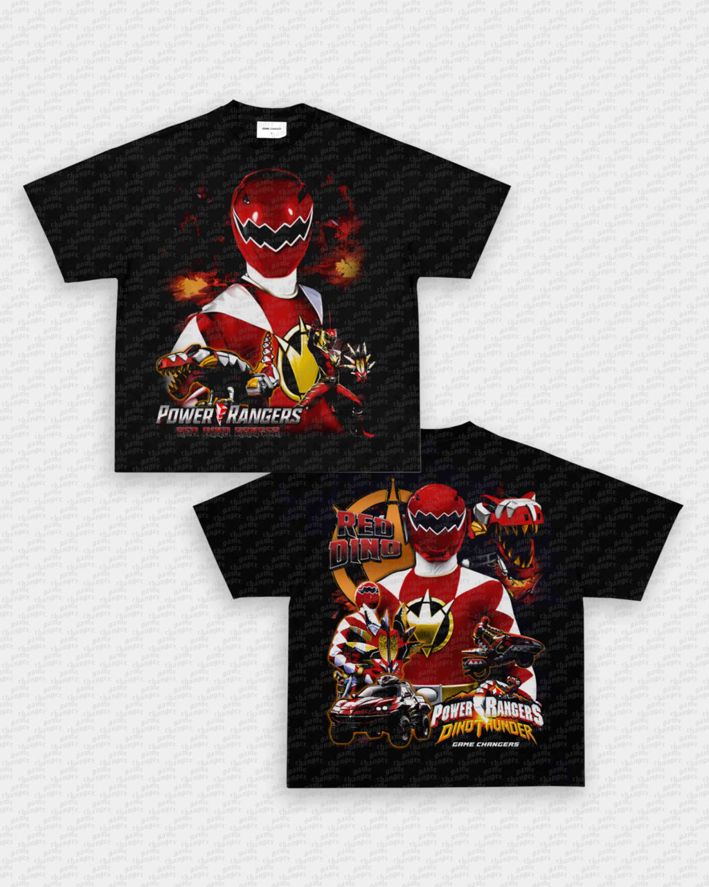 RED DINO RANGER TEE - [DS] Hoodie, Sweatshirt | CoreVibeTees.com (Image 1)