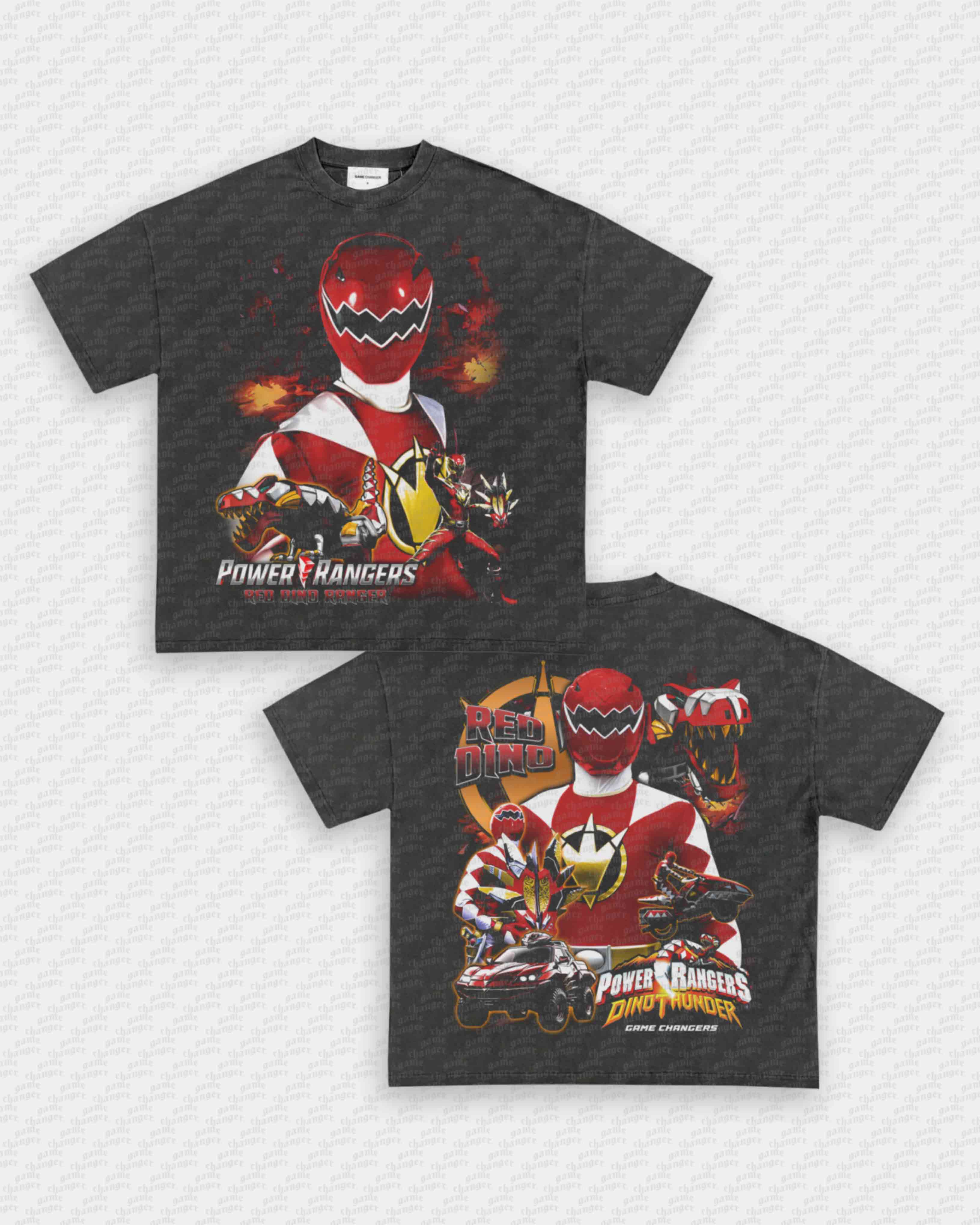 RED DINO RANGER TEE - [DS] Hoodie, Sweatshirt | CoreVibeTees.com (Image 2)