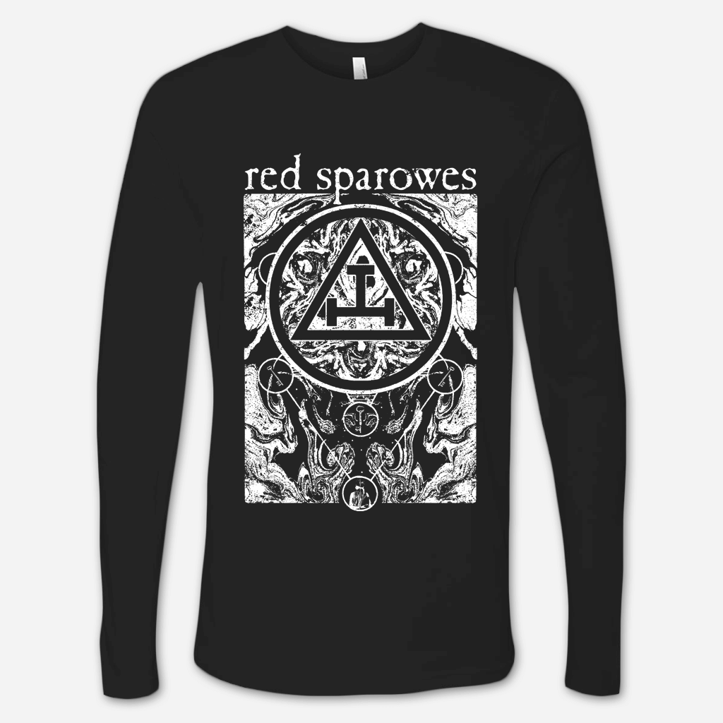 Circles Black Long Sleeve T-Shirt Hoodie, Sweatshirt | CoreVibeTees.com (Image 2)