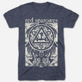 Circles Indigo Tri-Blend T-Shirt Hoodie, Sweatshirt | CoreVibeTees.com (Image 1)