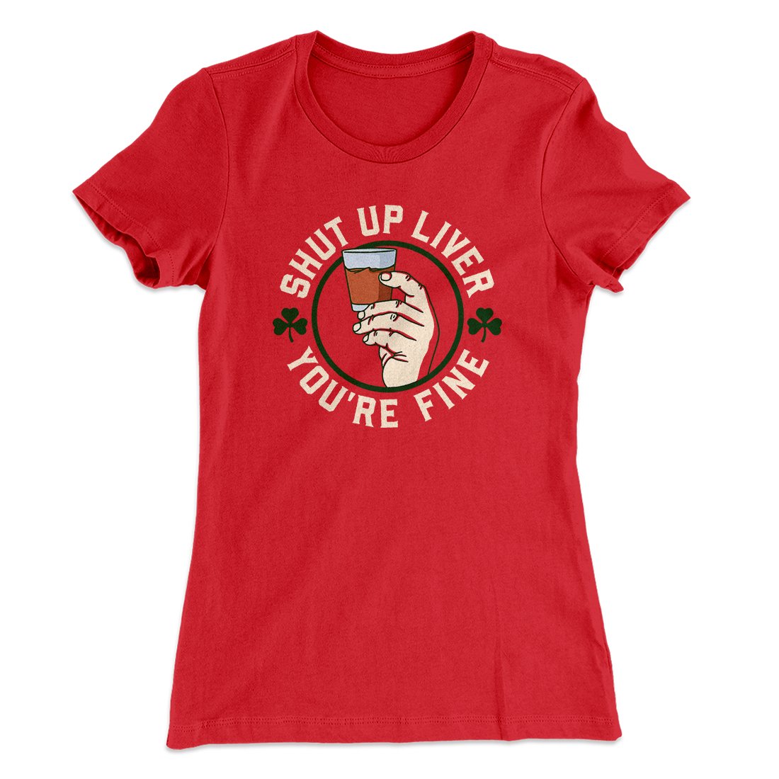 Shut Up Liver Women's T-Shirt Hoodie, Sweatshirt | CoreVibeTees.com (Image 2)