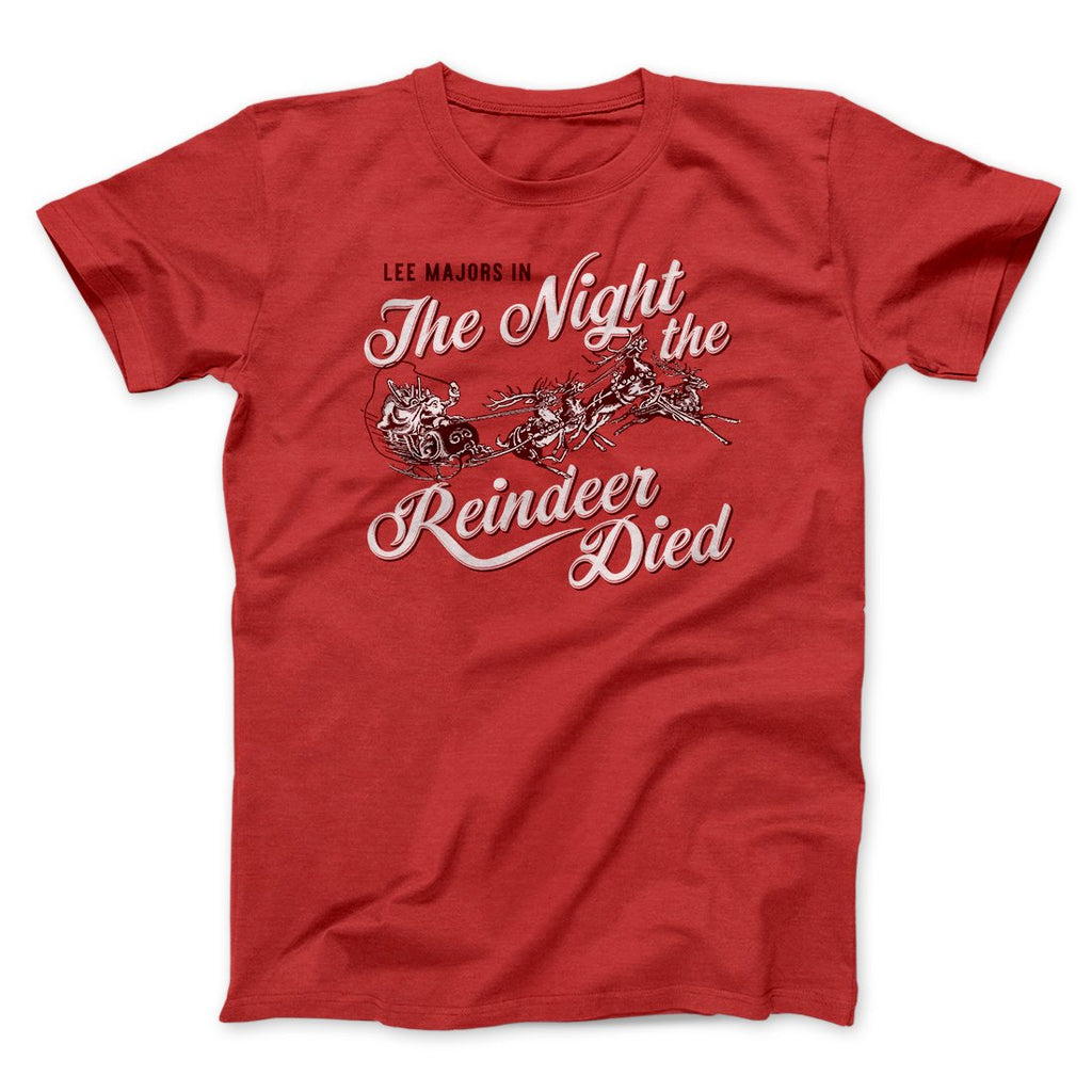 The Night The Reindeer Died Funny Movie Men/Unisex T-Shirt Hoodie, Sweatshirt | CoreVibeTees.com (Image 5)