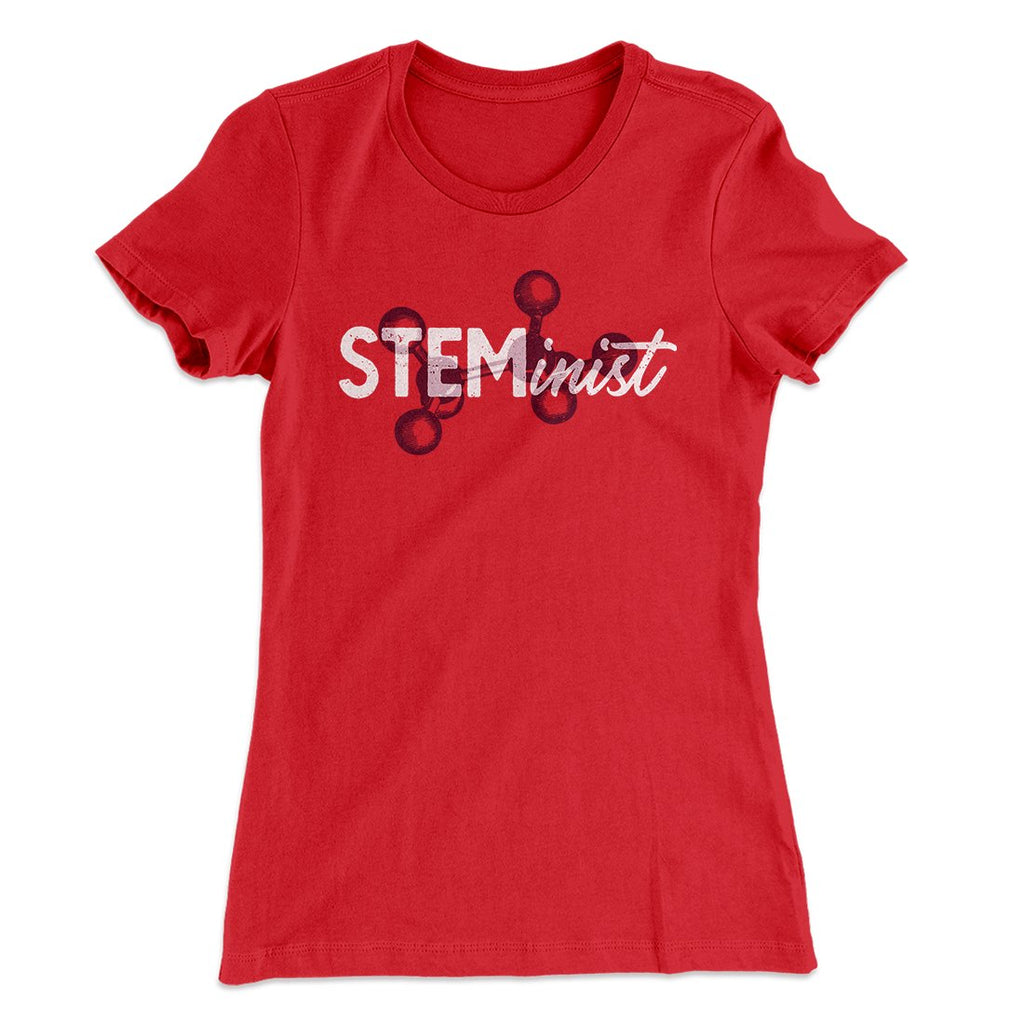 STEMinist Women's T-Shirt Hoodie, Sweatshirt | CoreVibeTees.com (Image 1)