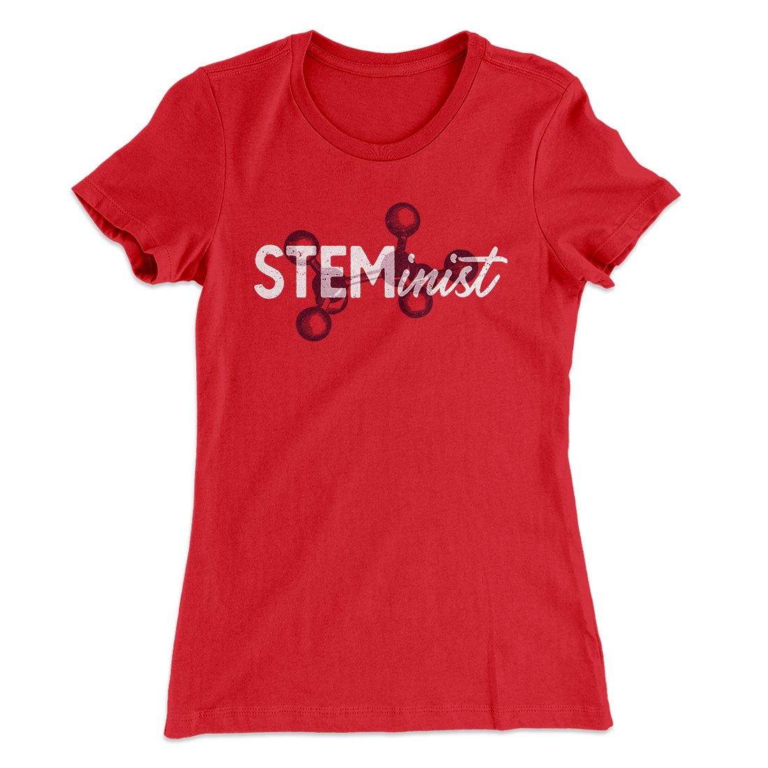 STEMinist Women's T-Shirt Hoodie, Sweatshirt | CoreVibeTees.com (Image 1)