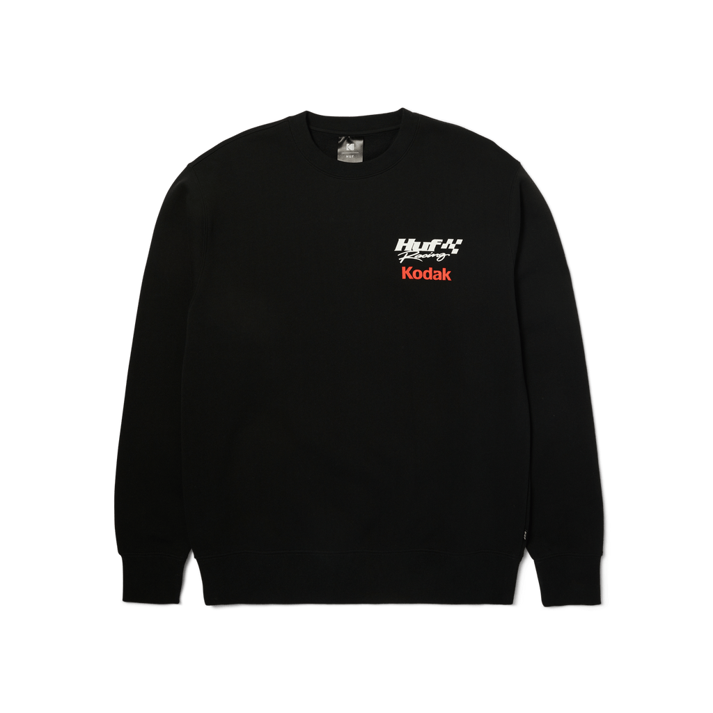HUF x Kodak Ride The Lightning Crewneck Sweatshirt T-Shirts, Hoodie | CoreVibeTees.com (Image 1)