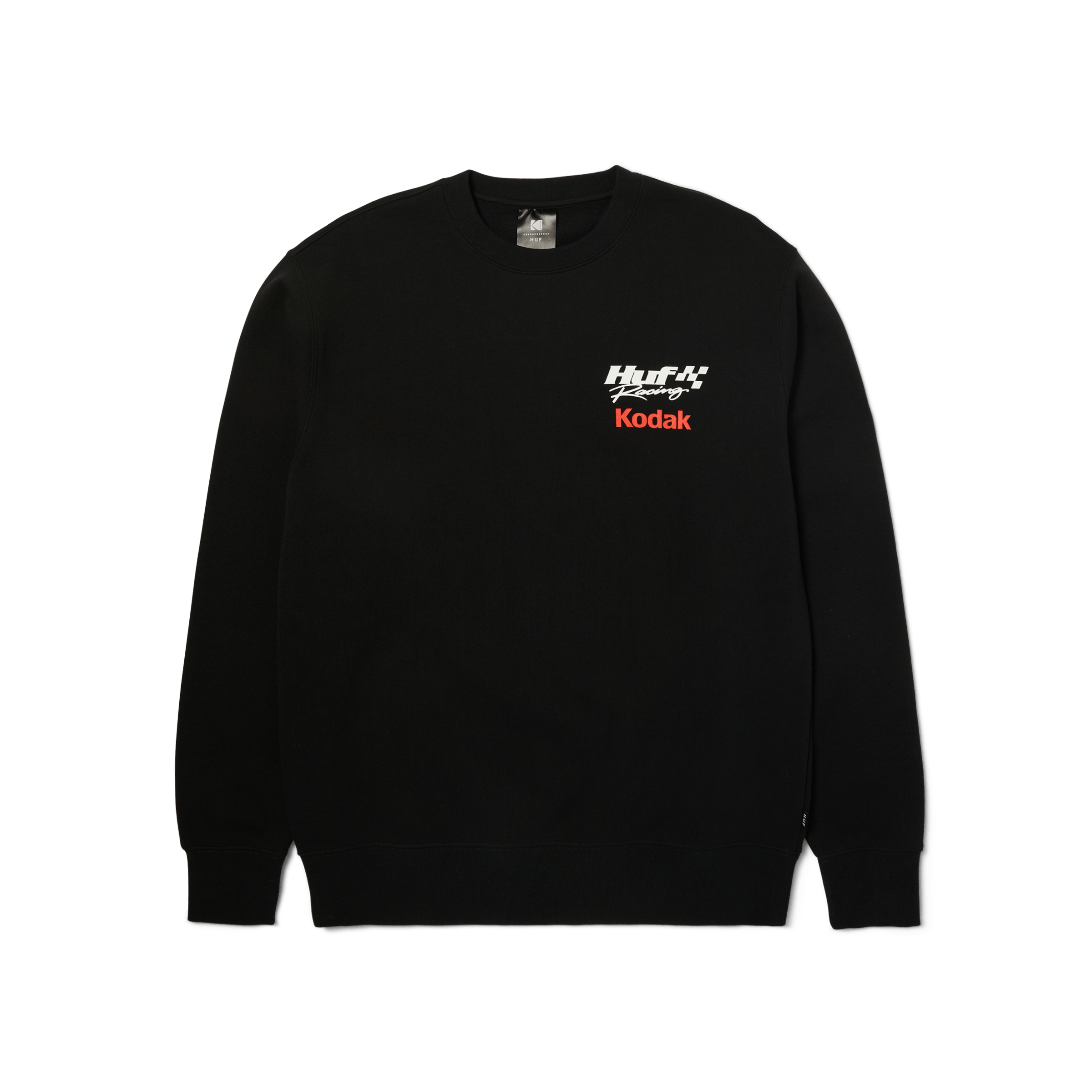 HUF x Kodak Ride The Lightning Crewneck Sweatshirt T-Shirts, Hoodie | CoreVibeTees.com (Image 1)