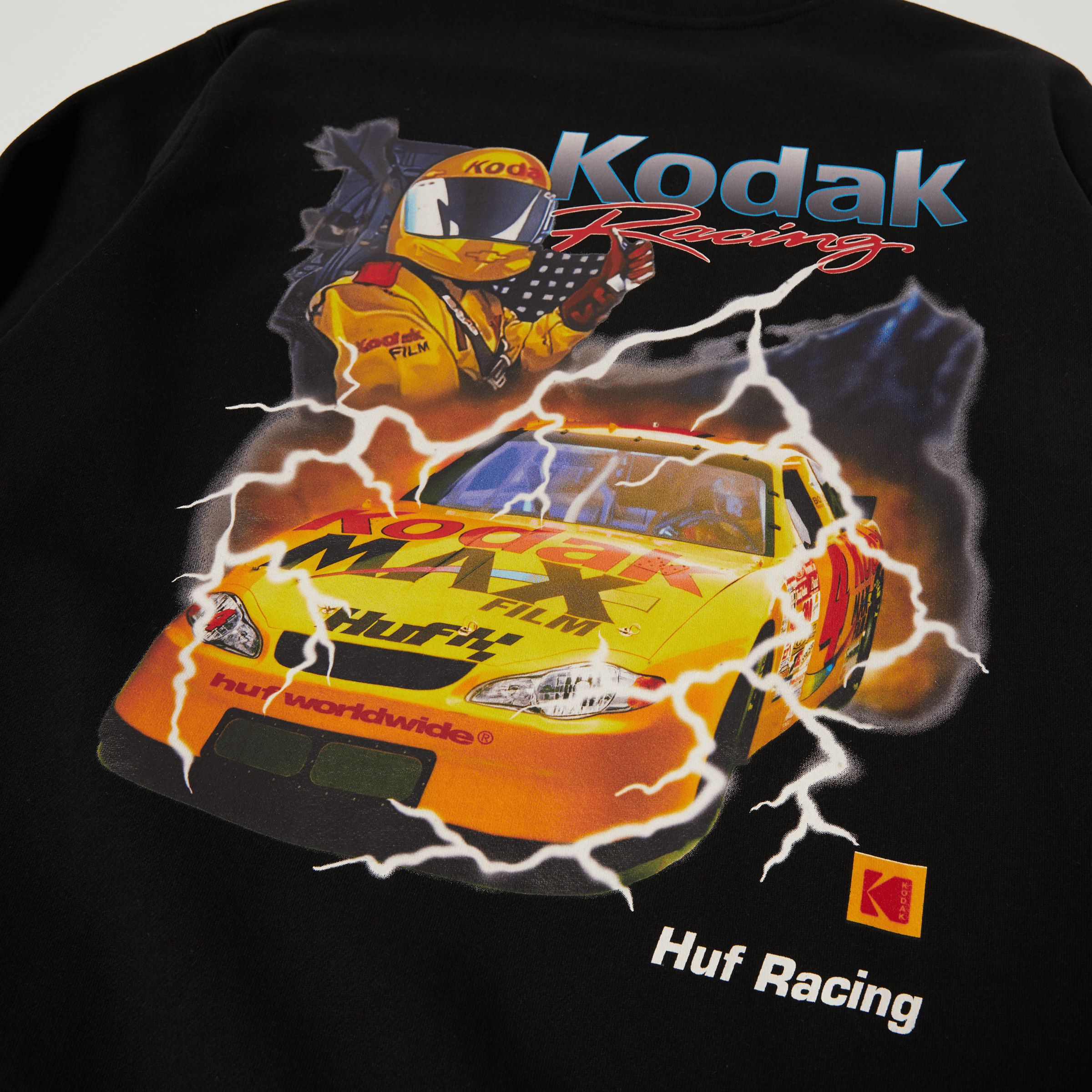 HUF x Kodak Ride The Lightning Crewneck Sweatshirt T-Shirts, Hoodie | CoreVibeTees.com (Image 3)