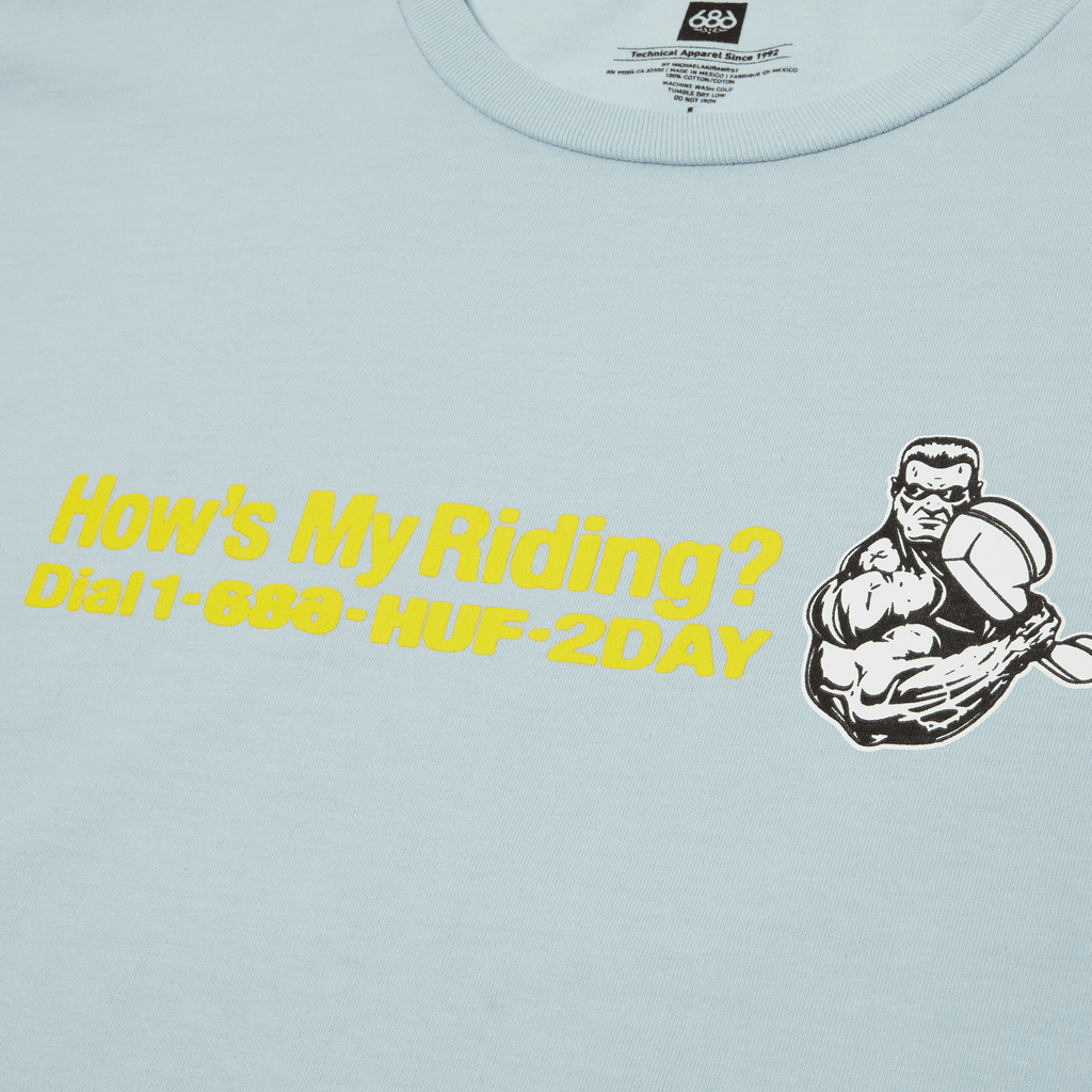HUF x 686 Riding Premium T-Shirt Hoodie, Sweatshirt | CoreVibeTees.com (Image 3)