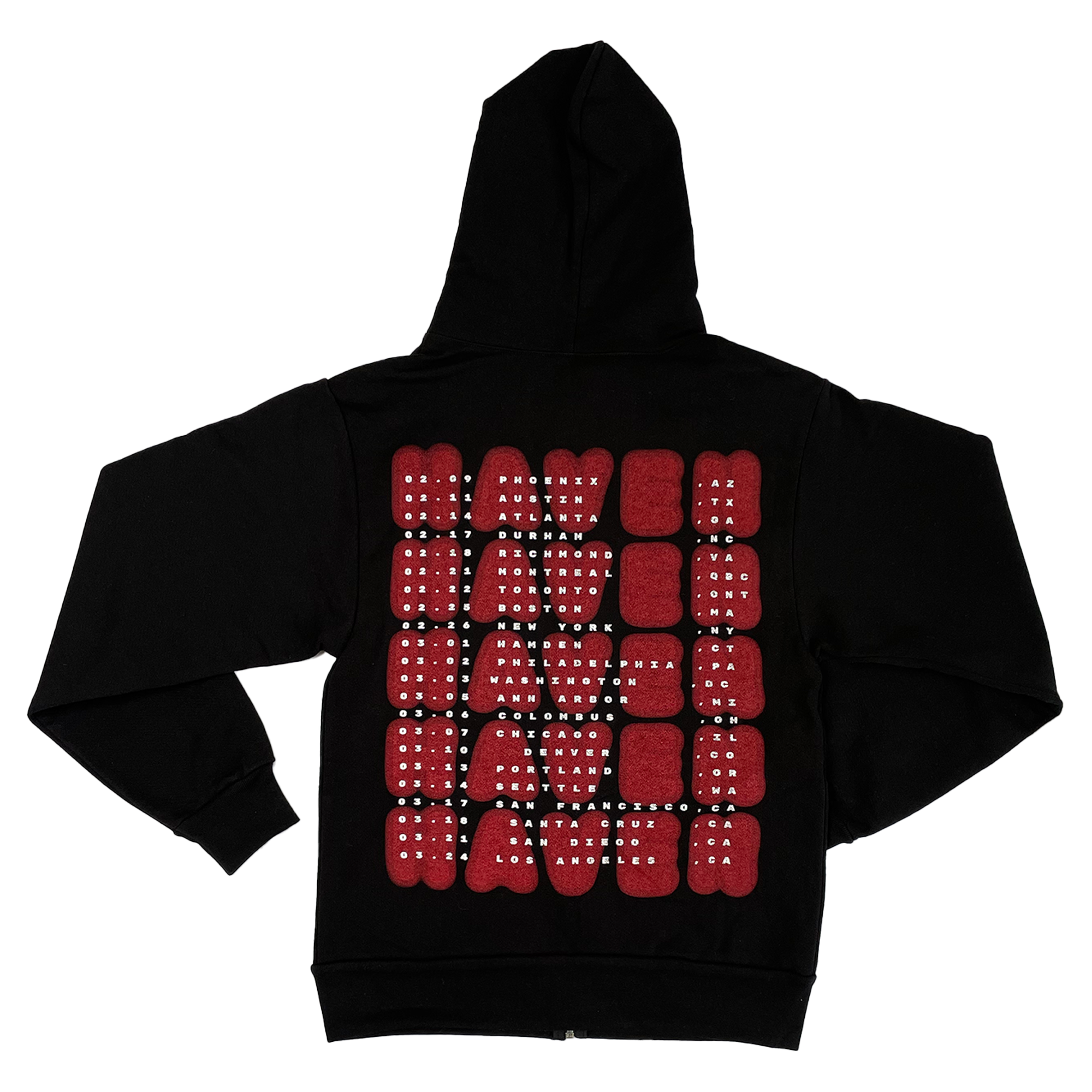 Haven Tour R-Star Hoodie T-Shirts, Sweatshirt | CoreVibeTees.com (Image 3)