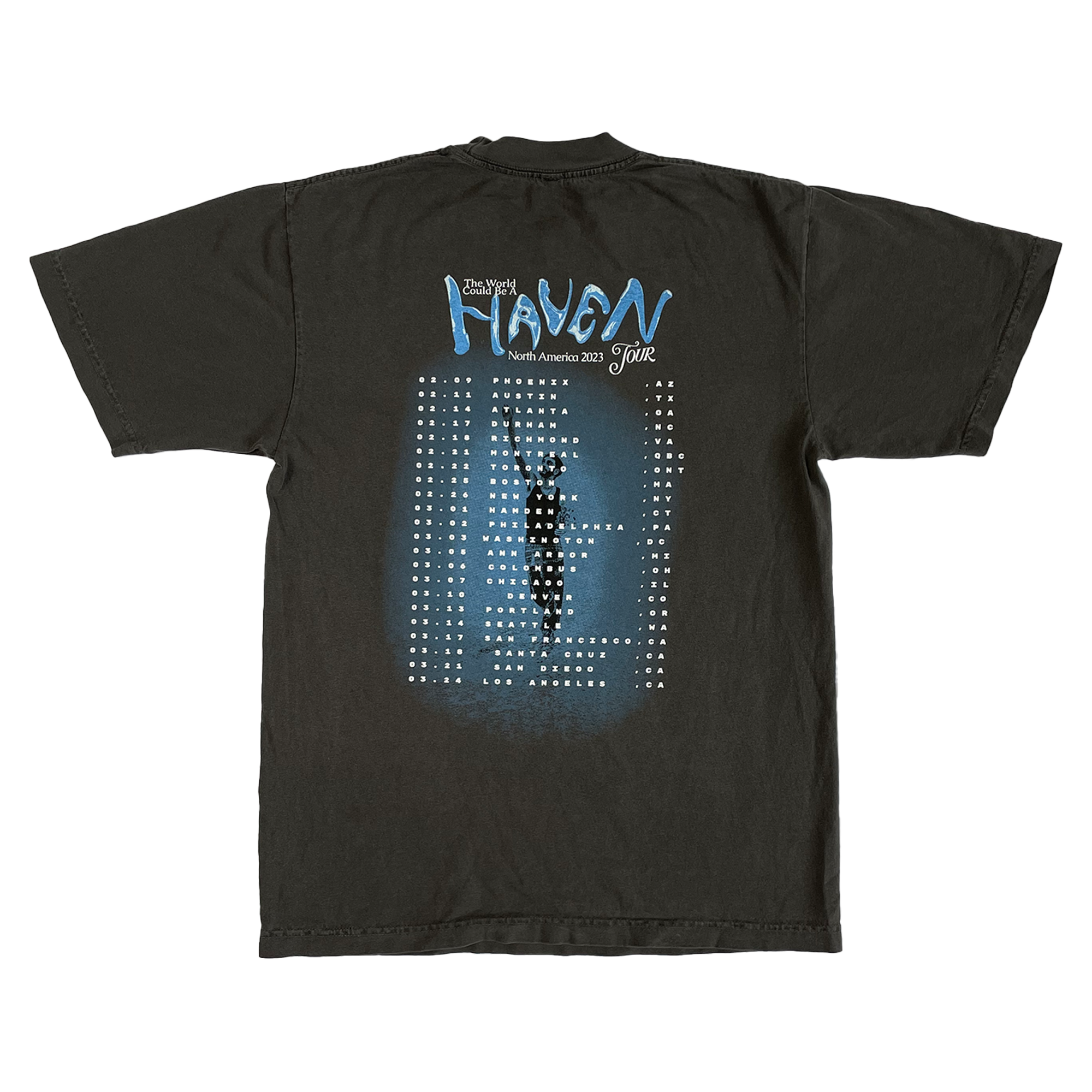 Haven Tour T-Shirt - Charcoal Hoodie, Sweatshirt | CoreVibeTees.com (Image 3)