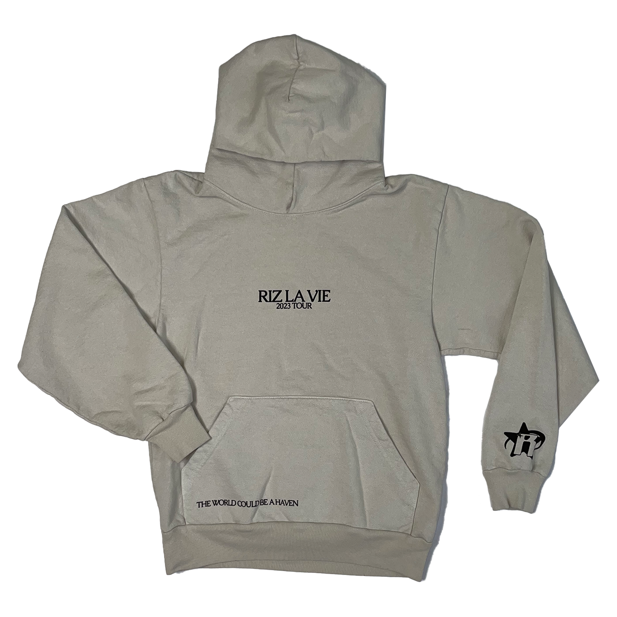 Haven Tour Hoodie - Tan T-Shirts, Sweatshirt | CoreVibeTees.com (Image 2)