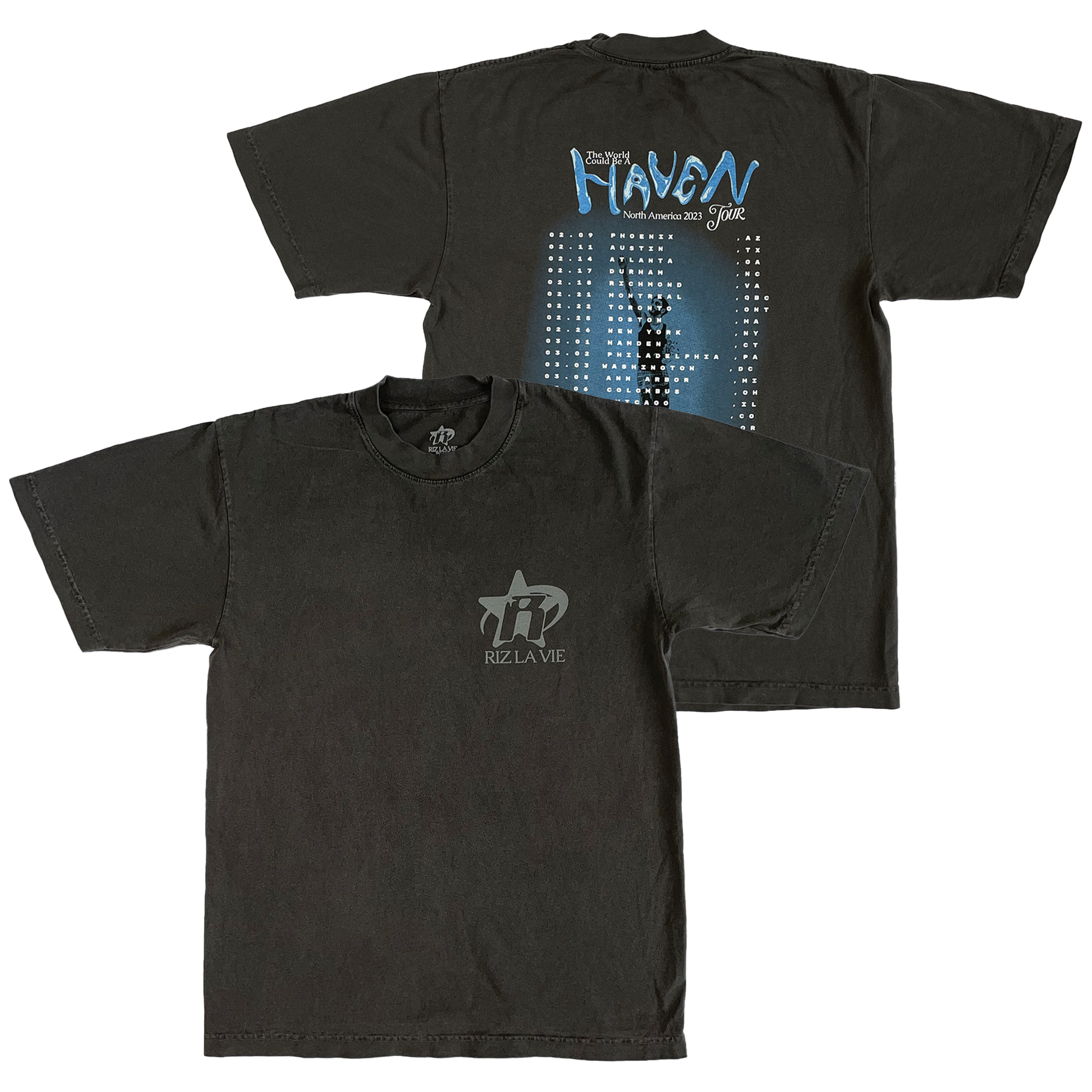 Haven Tour T-Shirt - Charcoal Hoodie, Sweatshirt | CoreVibeTees.com (Image 1)