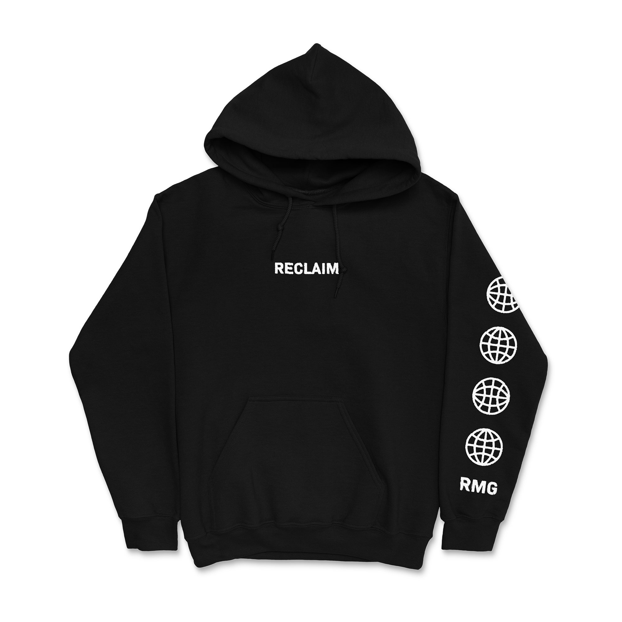 Reclaim Music Group - Trashed Logo Hoodie T-Shirts, Sweatshirt | CoreVibeTees.com (Image 2)