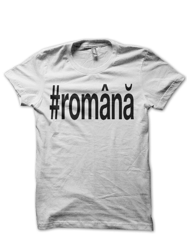 Romanian White Half Sleeve T-Shirt Hoodie, Sweatshirt | CoreVibeTees.com