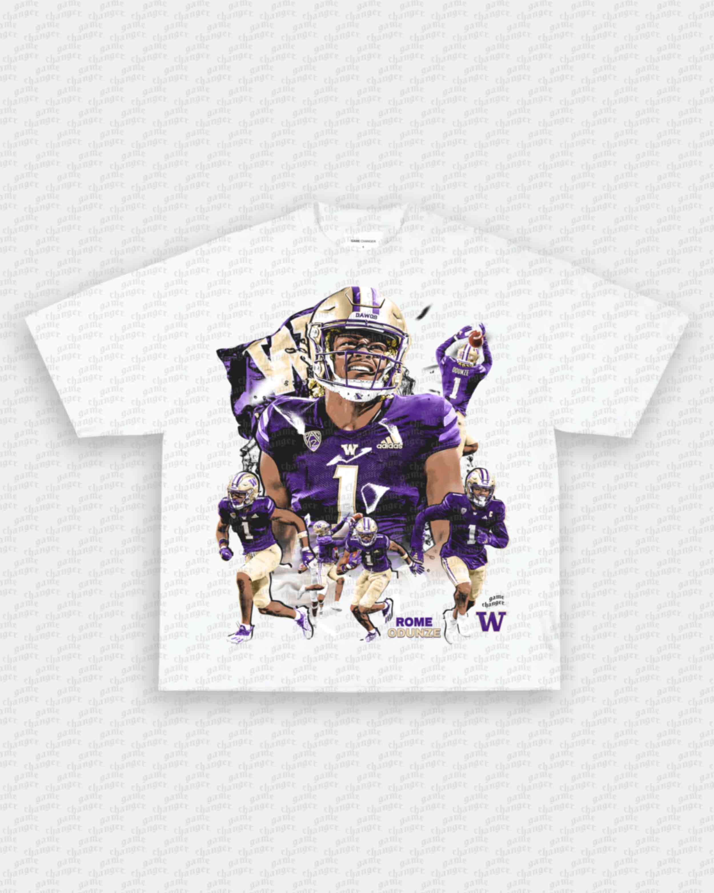 ROME ODUNZE - UW TEE Hoodie, Sweatshirt | CoreVibeTees.com (Image 3)
