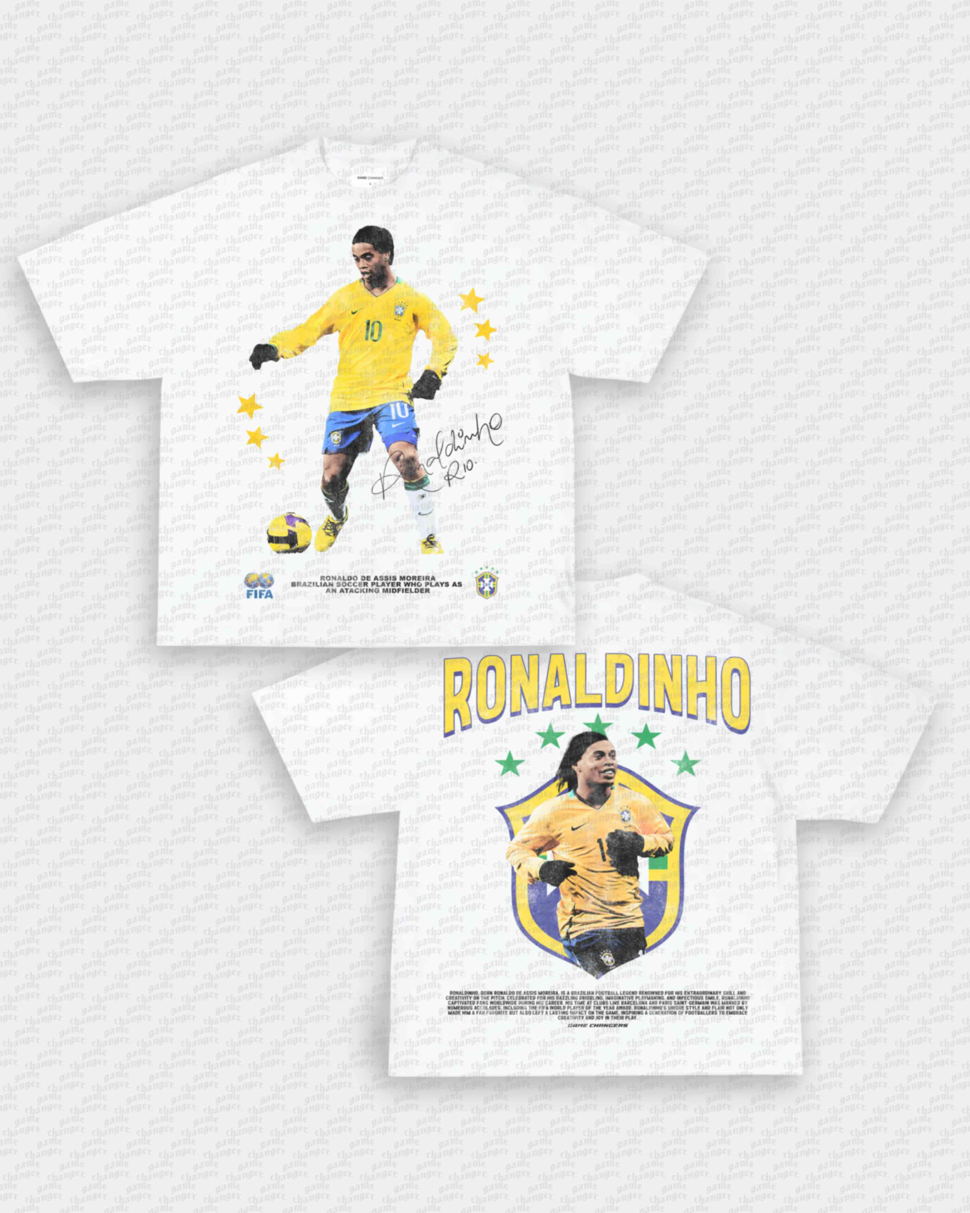 RONALDINHO V3 TEE - [DS] Hoodie, Sweatshirt | CoreVibeTees.com (Image 1)