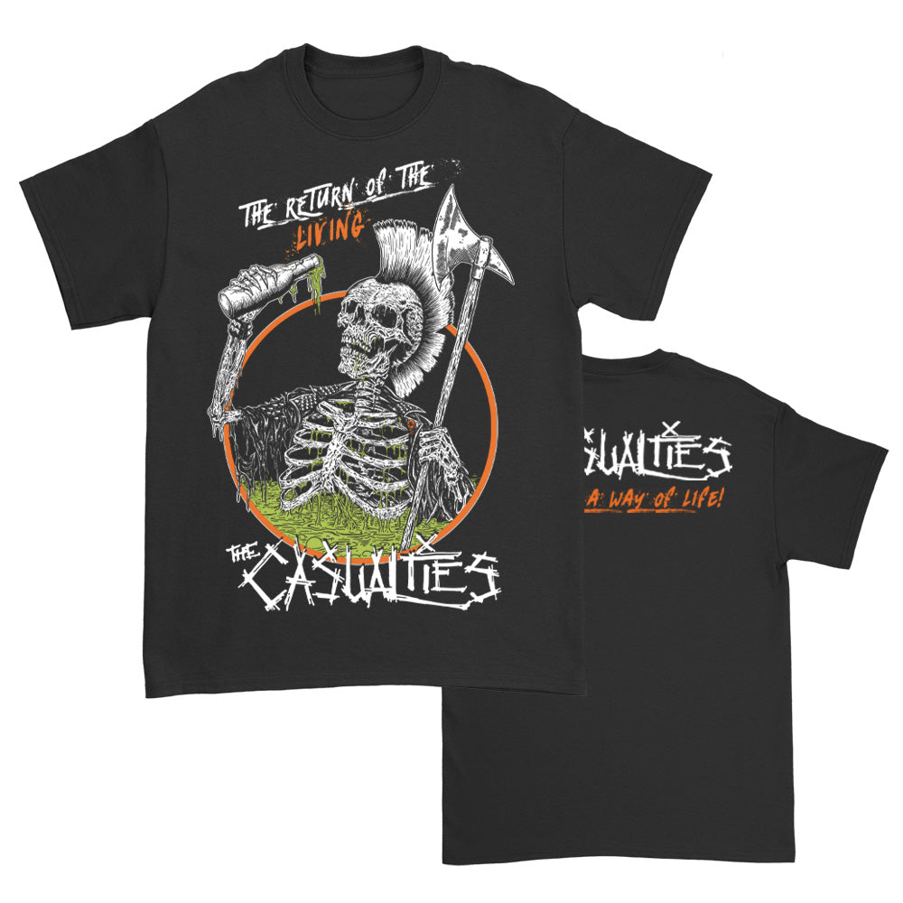 Return of the Living Casualties Tee (Glow In The Dark) Hoodie, Sweatshirt | CoreVibeTees.com