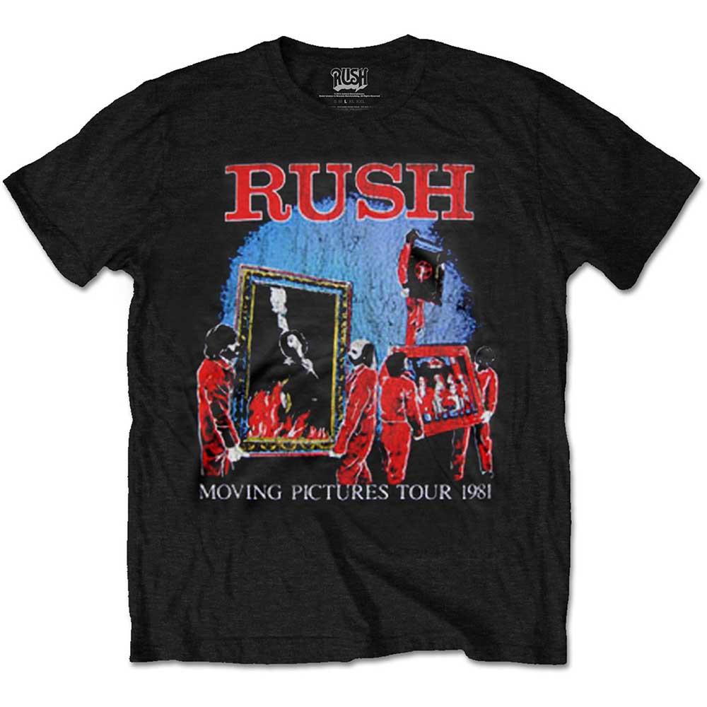 RUSH Unisex T-shirt- Moving Pictures Tour Hoodie, Sweatshirt | CoreVibeTees.com