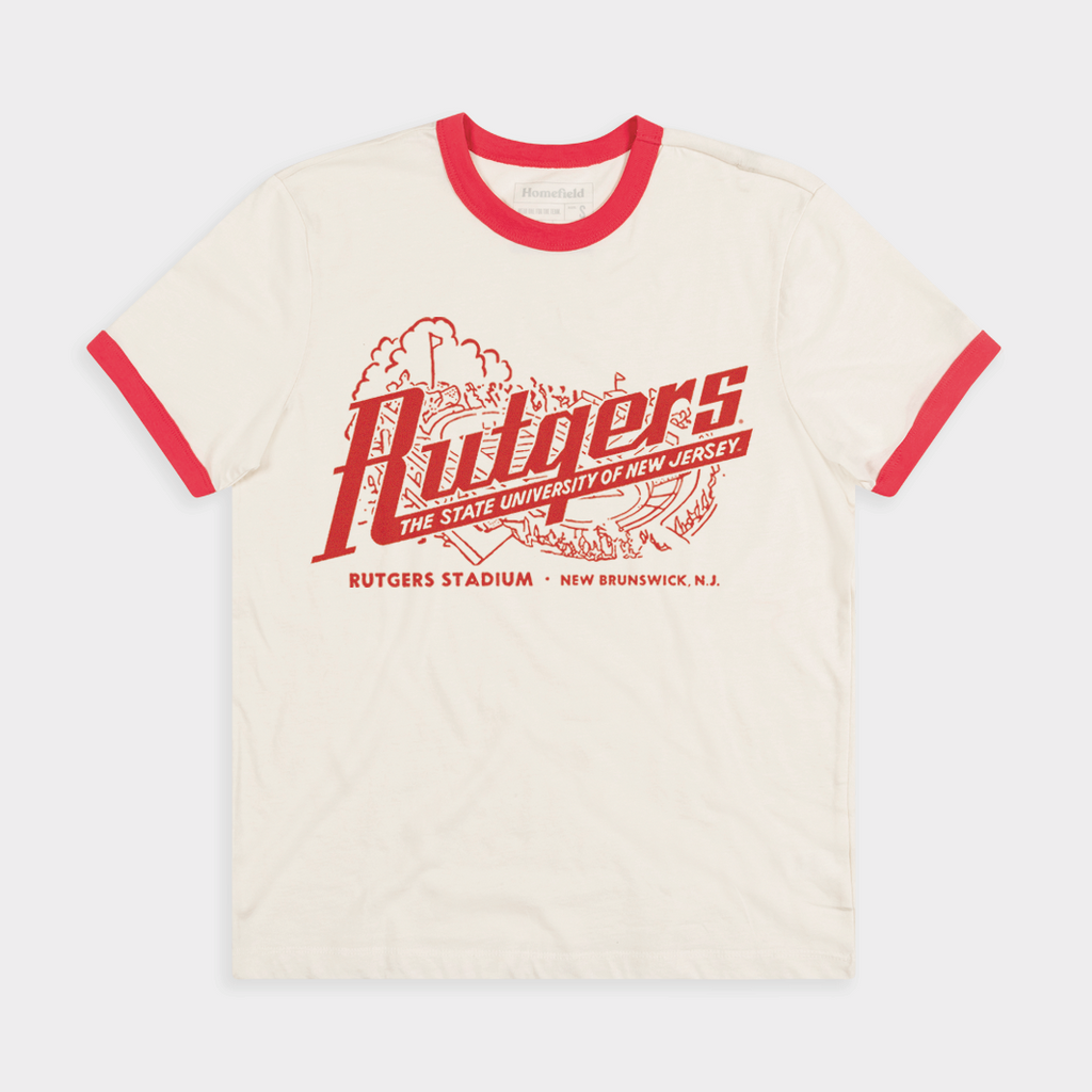 Rutgers Football Vintage 1951 Ticket Ringer Tee Style001 Hoodie, Sweatshirt | CoreVibeTees.com