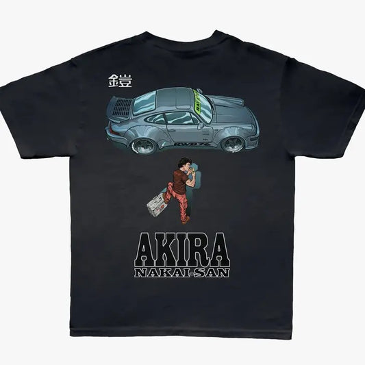 RWB shirt, Vintage Porsche shirt, JDM Porsche Shirt, Retro JDM shirt, Akira shirt, Anime shirt Menswear Top Underwear Streetwear