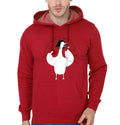 Duck singing Rage Against the Machine | Animal Karaoke | Illustration Red Hoodie T-Shirts, Sweatshirt | CoreVibeTees.com