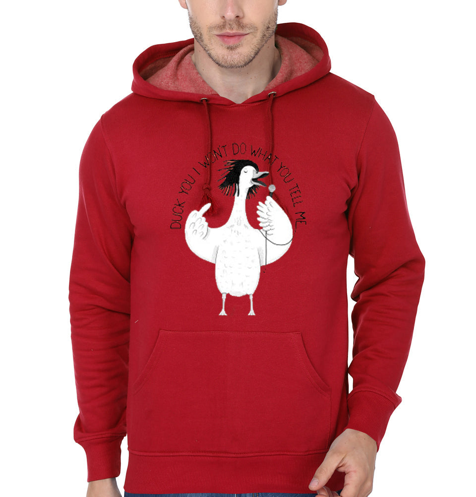 Duck singing Rage Against the Machine | Animal Karaoke | Illustration Red Hoodie T-Shirts, Sweatshirt | CoreVibeTees.com