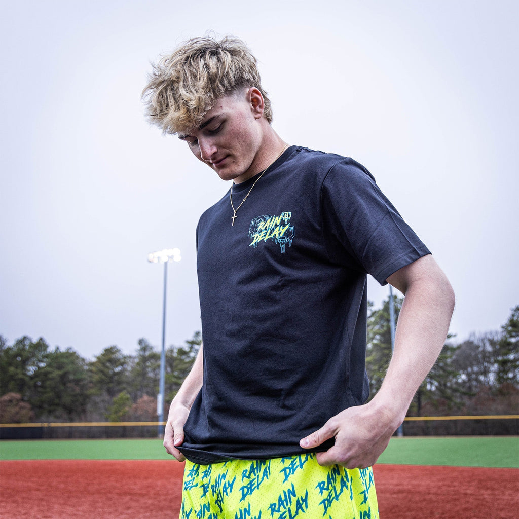 Rain Delay Tee - Black Hoodie, Sweatshirt | CoreVibeTees.com (Image 5)