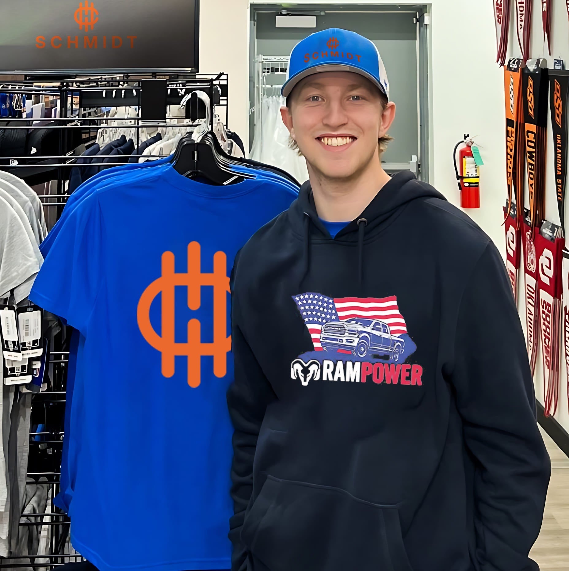 Ram Power Patriotic Truck Shirt